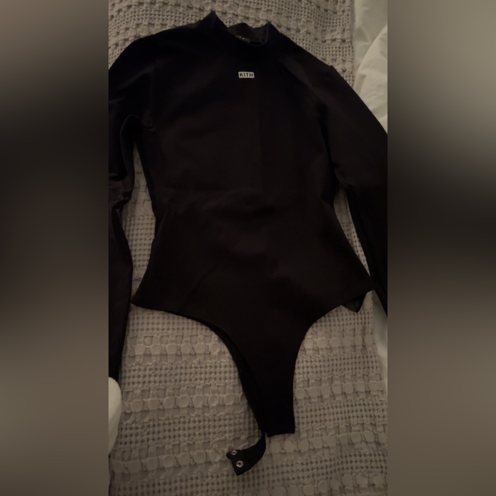 KITH black high neck bodysuit